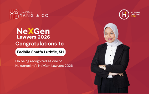 Fadhila Shaffa Luthfie Recognized as Hukumonline's NeXGen Lawyers 2026
